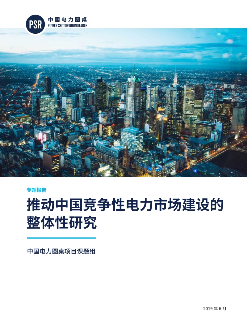 推动中国竞争性电力市场建设的整体性研究.pdf_第1页