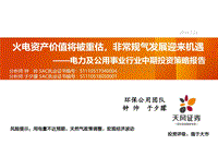 电力及公用事业行业：火电资产价值将被重估，非常规气发展迎来机遇.pdf