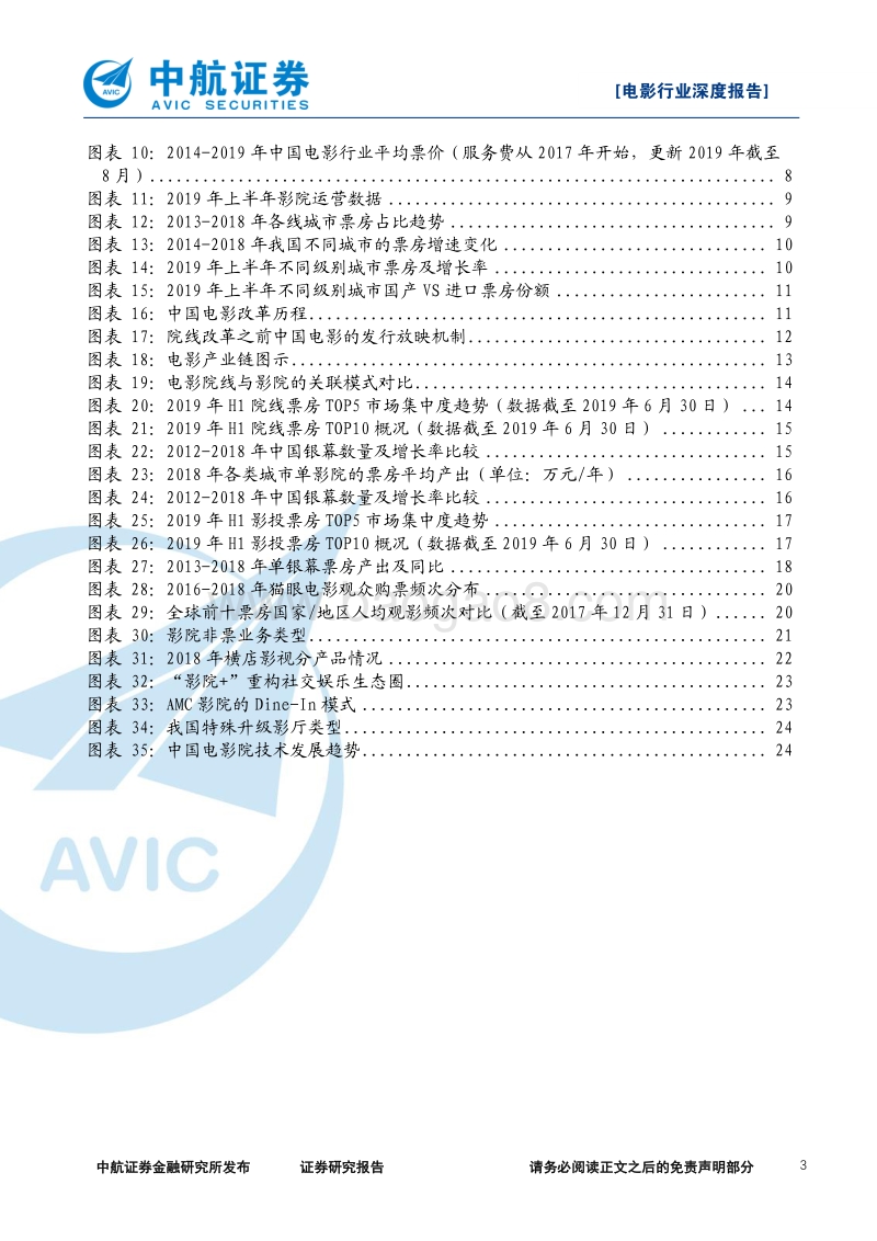 2019年电影行业专题报告：院线市场中的“危”与“机”.pdf_第3页