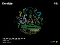 2019中国汽车行业风险分析报告.pdf