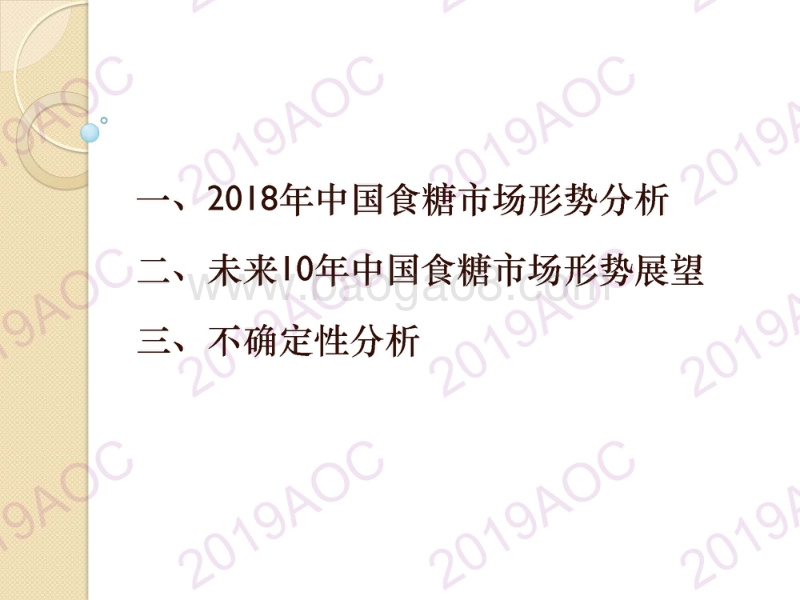 2019中国食糖市场展望.pdf_第2页
