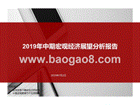 2019年中期宏观经济展望分析报告.pptx
