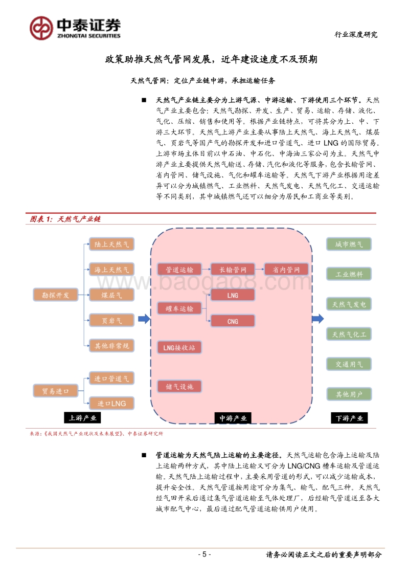 天然气设备行业：国家管网公司成立在即，天然气设备需求可期.pdf_第5页
