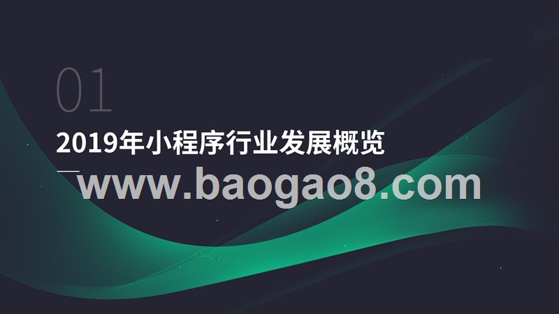 2019年小程序行业年中增长研究报告.pptx_第3页