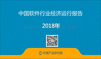 2018年中国软件行业经济运行报告.pdf