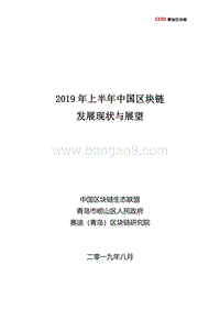 2019年上半年中国区块链发展现状与展望.pdf