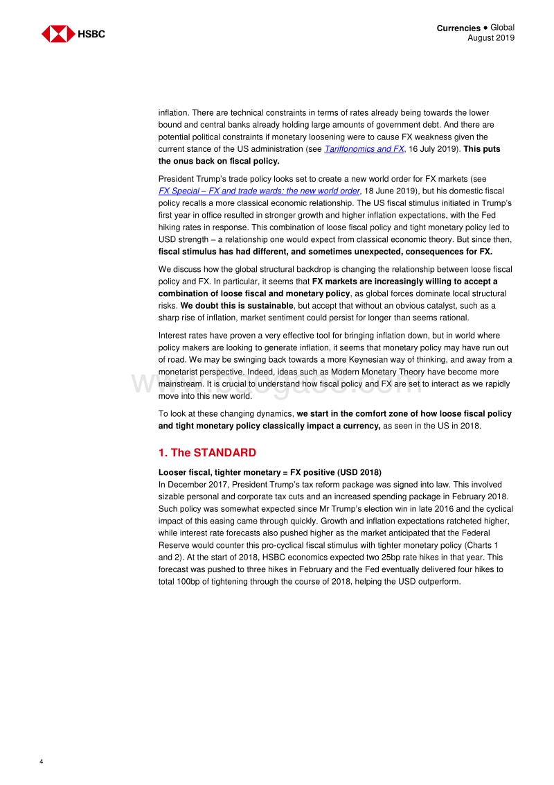 全球外汇展望：财政宽松的新思路-汇丰银行.pdf_第5页