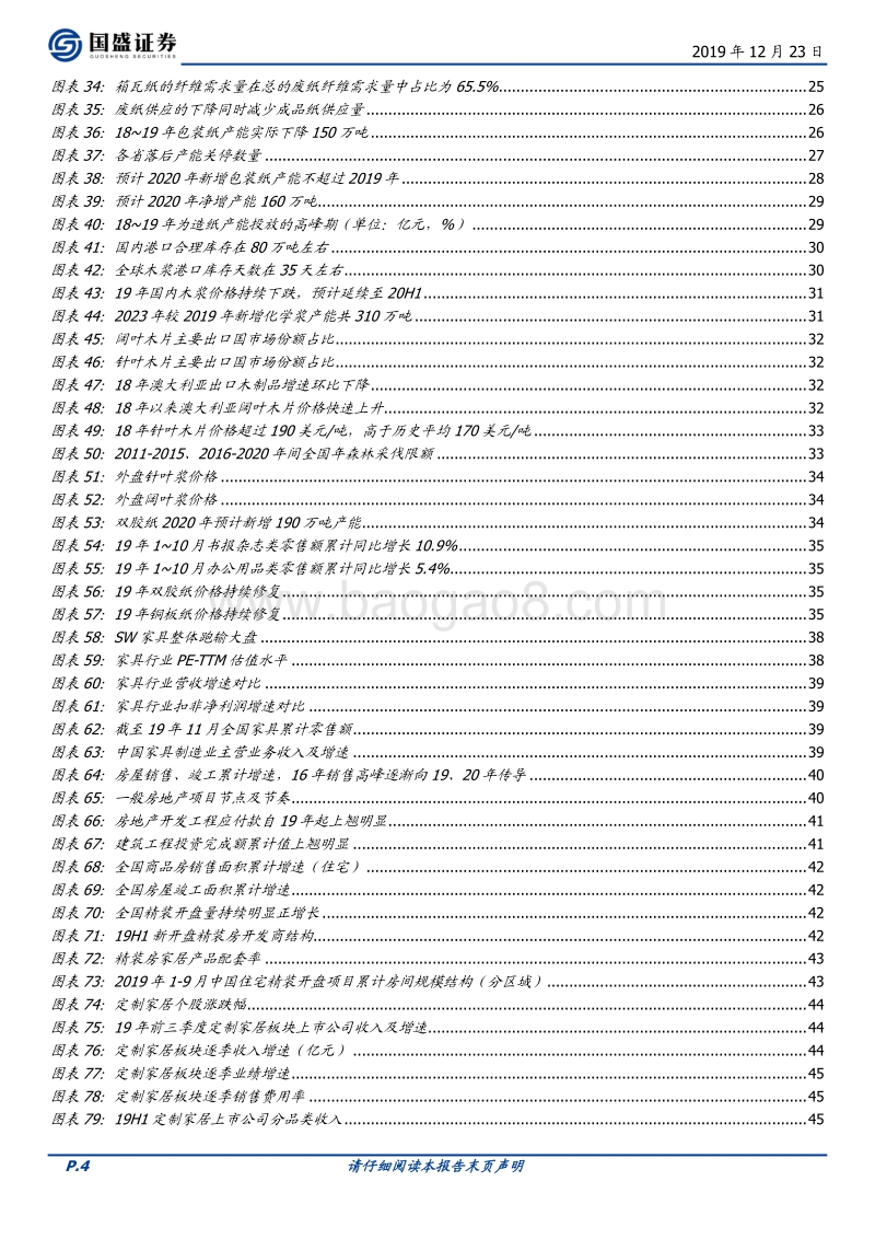 轻工制造行业研究：2020年废纸系产业链投资价值凸显，家居行业现向上拐点.pdf_第4页