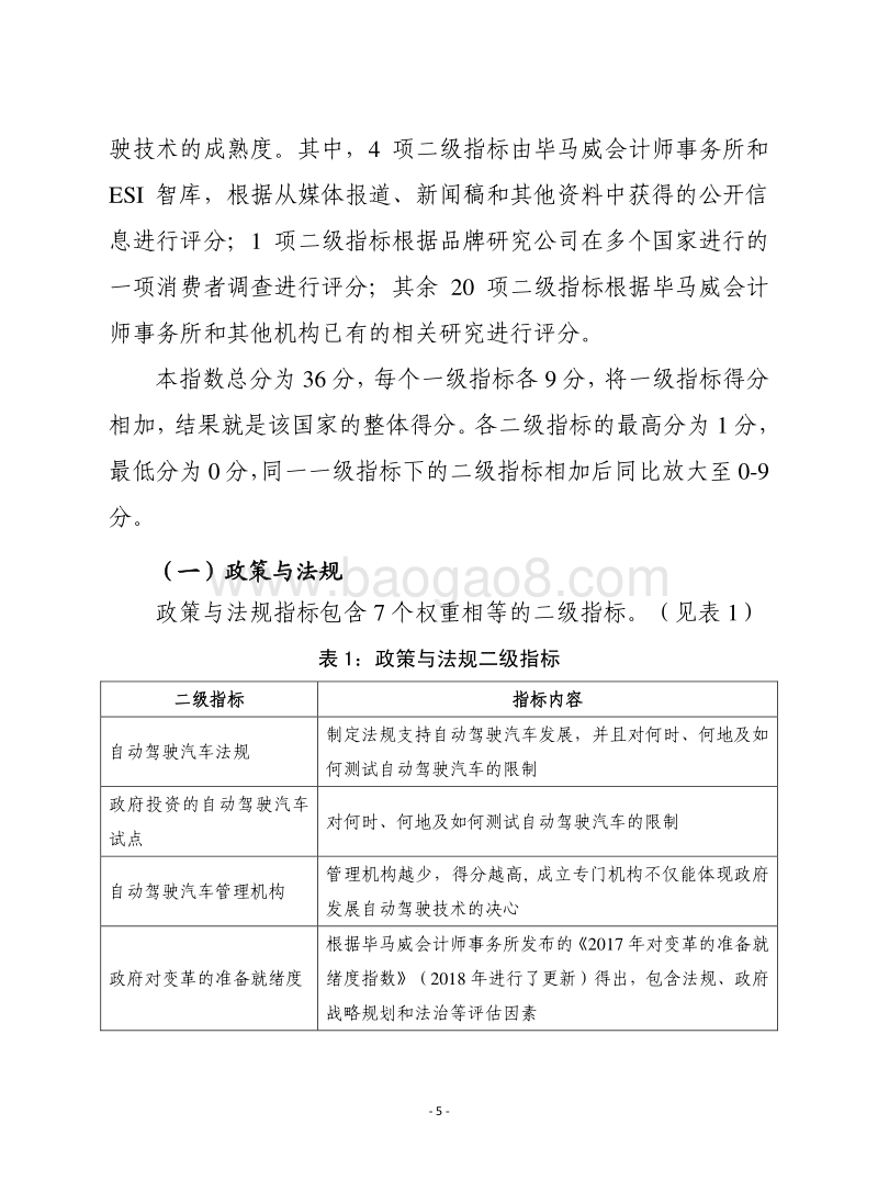 2019年自动驾驶汽车成熟度指数报告.pdf_第5页