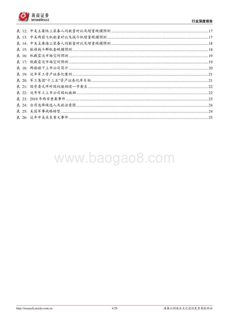 军工行业2020年投资策略报告：景气上行，改革加速，业绩估值迎来双升.pdf_第4页
