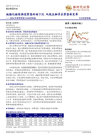 2020年商贸零售行业投资策略：城镇化继续推进零售终端下沉，双线互融寻求零售新变革.pdf