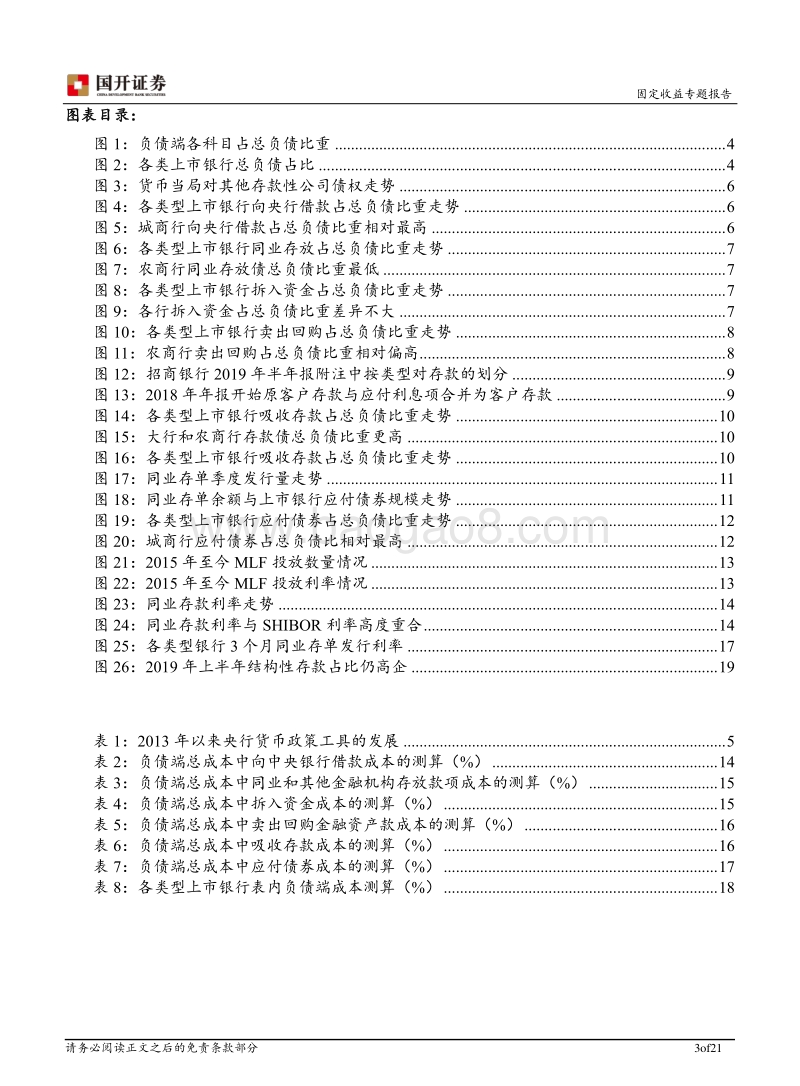 商业银行专题报告之二：商业银行资产负债表之负债端解读及成本测算.pdf_第3页