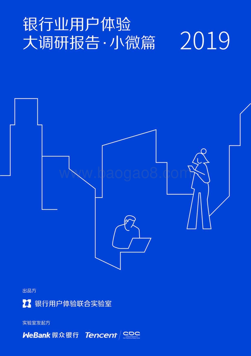 2019银行业用户体验大调研报告·小微篇.pdf_第1页