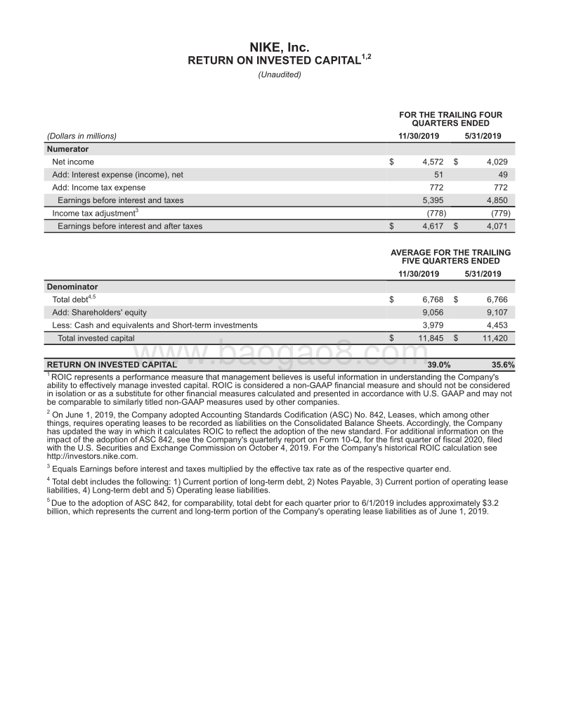 耐克2020财年第二季度财报-FINAL.pdf_第5页