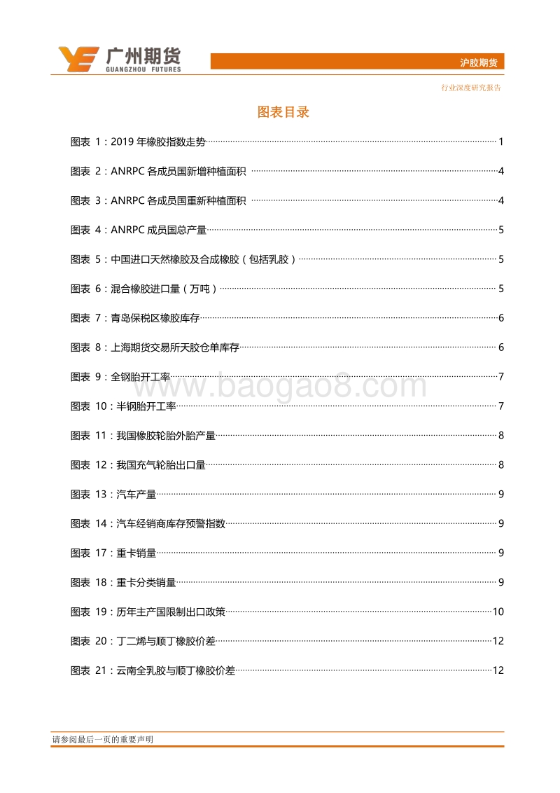 2020年橡胶期货投资策略：全球供应减少，橡胶价格重心上移.pdf_第4页