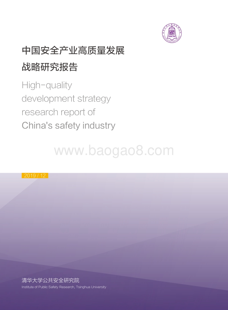 中国安全产业高质量发展战略研究报告.pdf_第1页