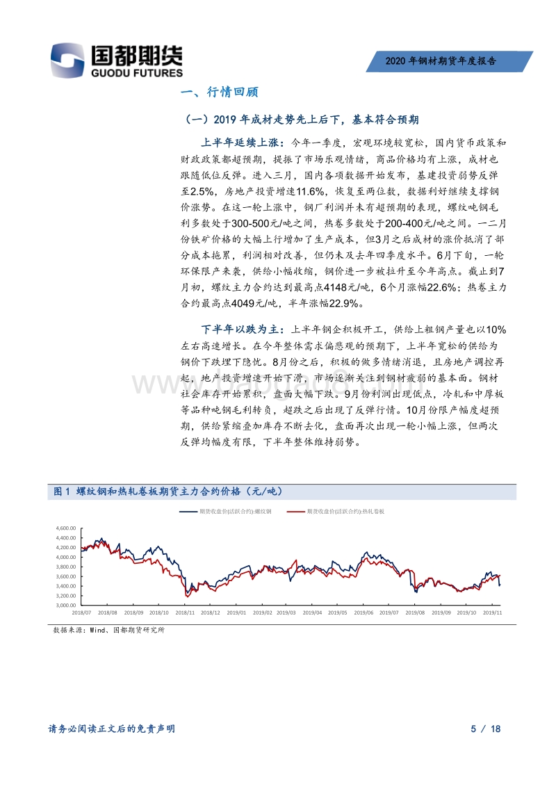 2020年钢材期货年度报告：供给端影响趋弱，宏观需求是核心驱动力.pdf_第5页