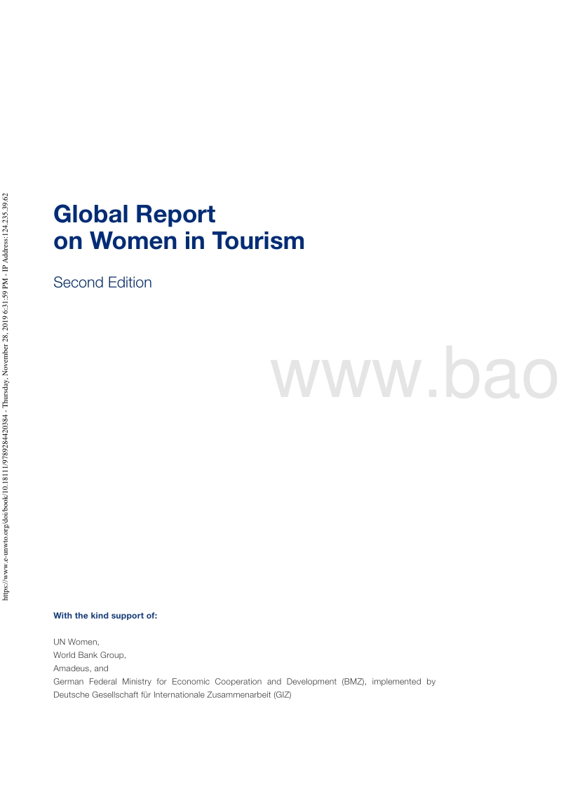 2019年全球女性参与旅游业报告.pdf_第3页