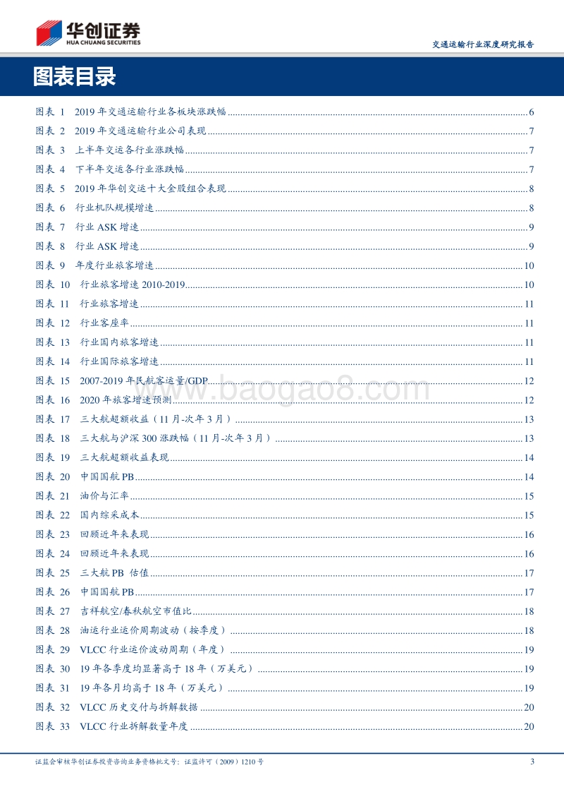 交通运输行业深度研究报告：2020年展望及金股推荐：料周期与消费齐舞.pdf_第3页