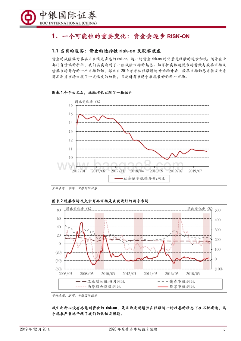 2020年度债券市场投资策略：潮水退去.pdf_第5页