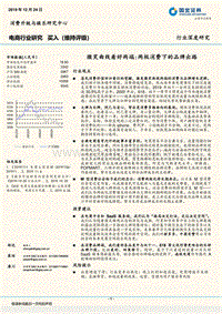 电商行业研究：微笑曲线看好两端：两极消费下的品牌出路.pdf