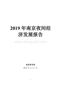 2019年南京夜间经济发展报告.pdf