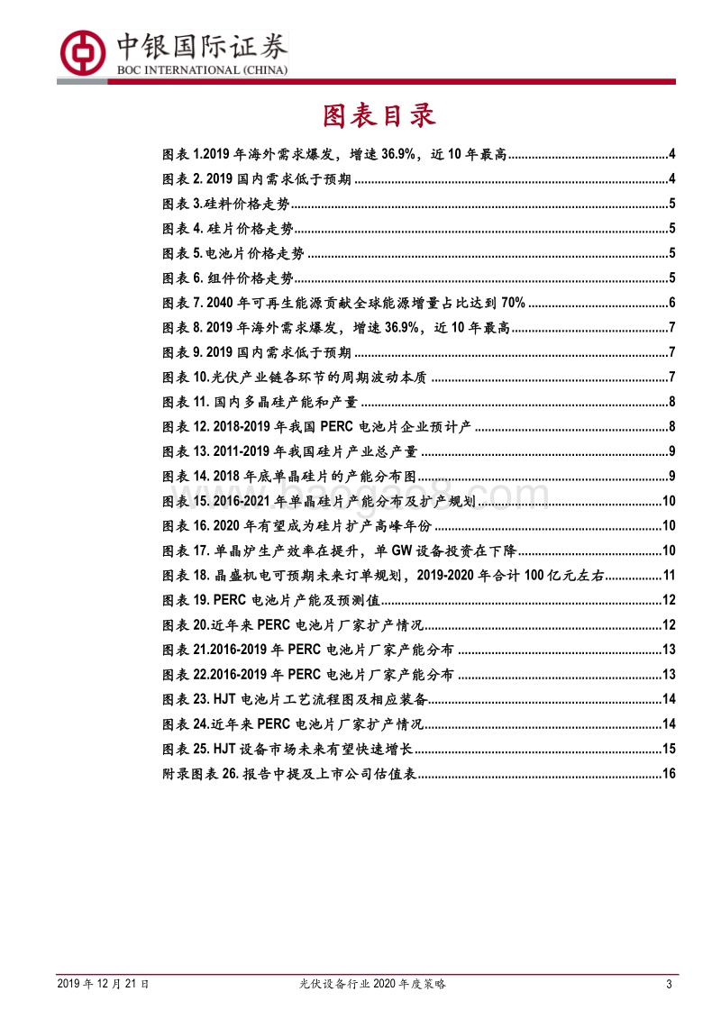 光伏设备行业2020年度策略：景气度周期向上，设备公司迎来新机遇.pdf_第3页