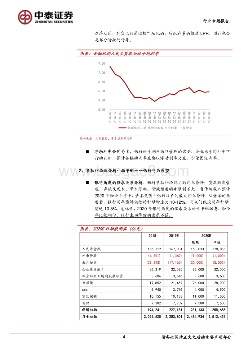 银行专题报告：专题！存量贷款转换为LPR，测算影响几何？.pdf_第4页