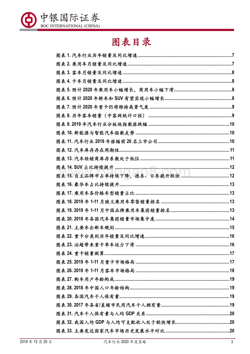 汽车行业2020年度策略：否极泰来.pdf_第3页