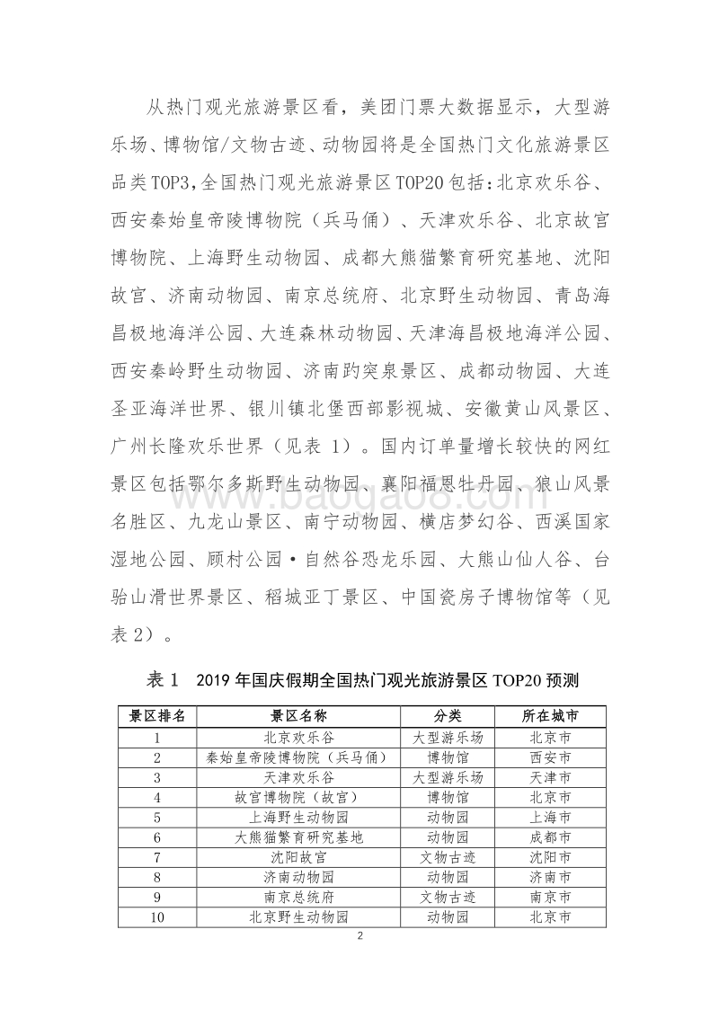 2019年国庆假期消费趋势预测报告.pdf_第2页