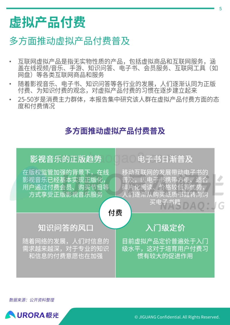 2019年消费主力人群虚拟产品付费研究报告.pdf_第5页