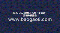 2020-2021品牌方布局“小破站”营销分析报告.pptx