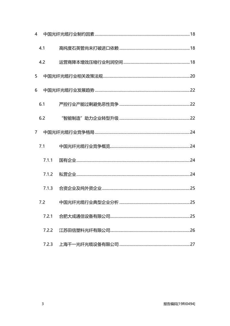2019年中国光纤光缆行业研究报告.pdf_第3页