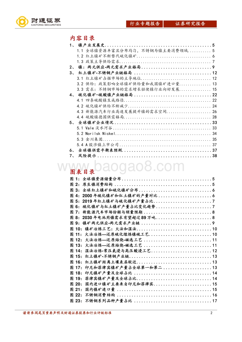 镍行业深度报告：迎接镍的黄金十年.pdf_第2页