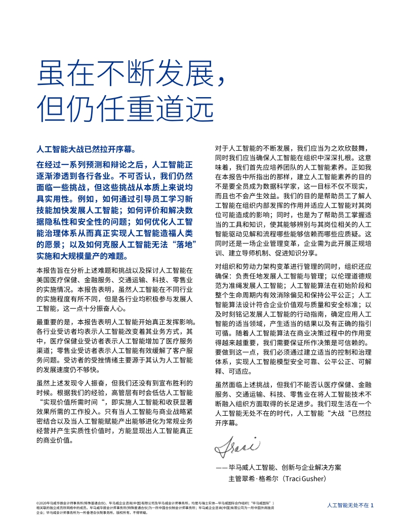 人工智能无处不在：人工智能在五大行业的成就与挑战.pdf_第3页
