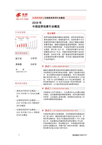 2019年中国促卵泡素行业概览.pdf
