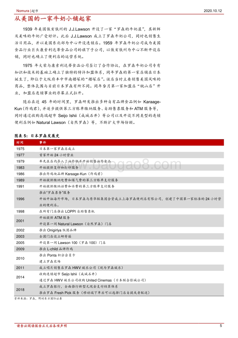 罗森：日本便利店第三大龙头.pdf_第5页