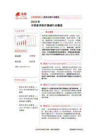 2019年中国家用医疗器械行业概览.pdf