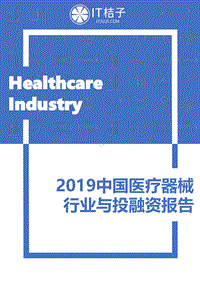 2019中国医疗器械行业与投融资报告.pdf