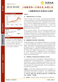 小核酸药物技术发展现状与趋势：小核酸药物—引领未来，机遇已现.pdf