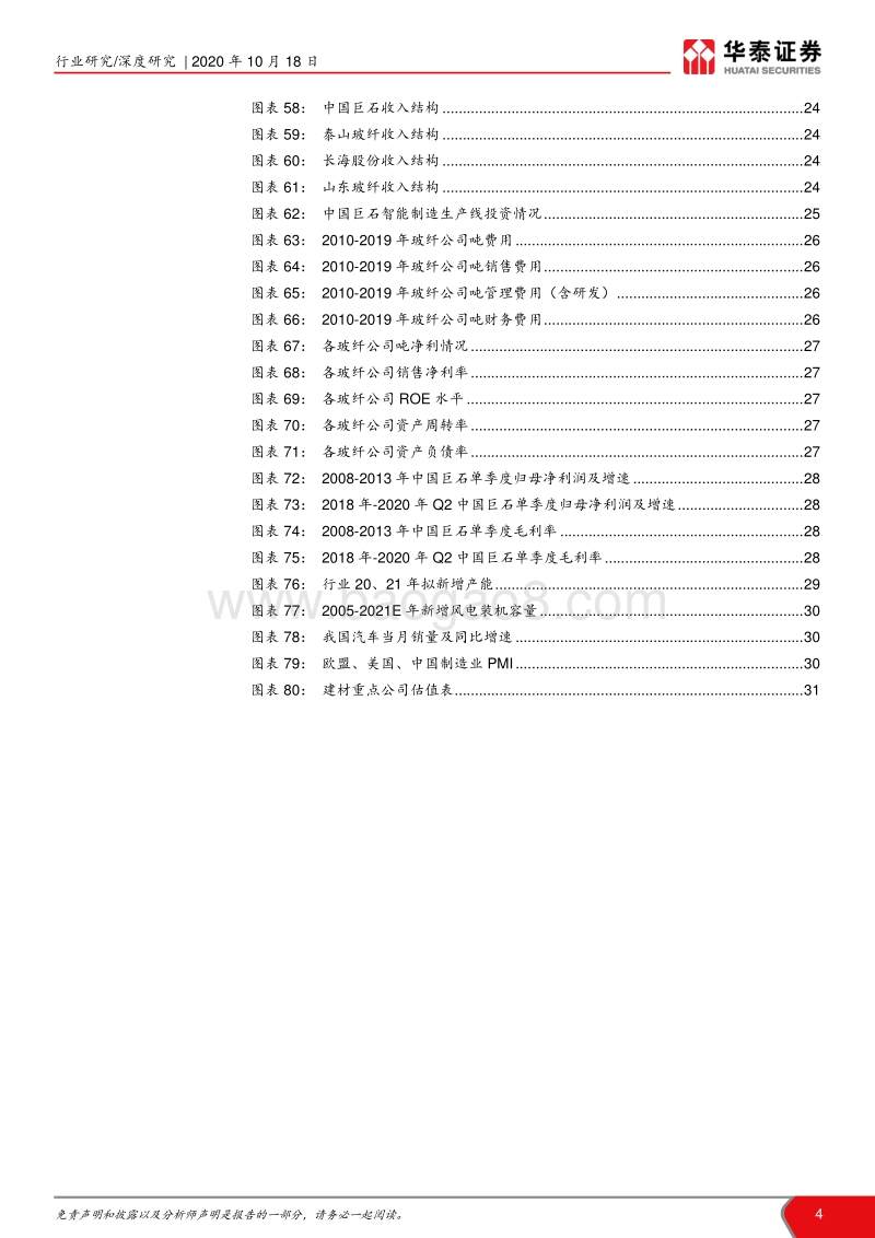 “点石成金”玻璃玻纤系列研究之一：降本趋势不改，迎接玻纤新景气周期.pdf_第4页