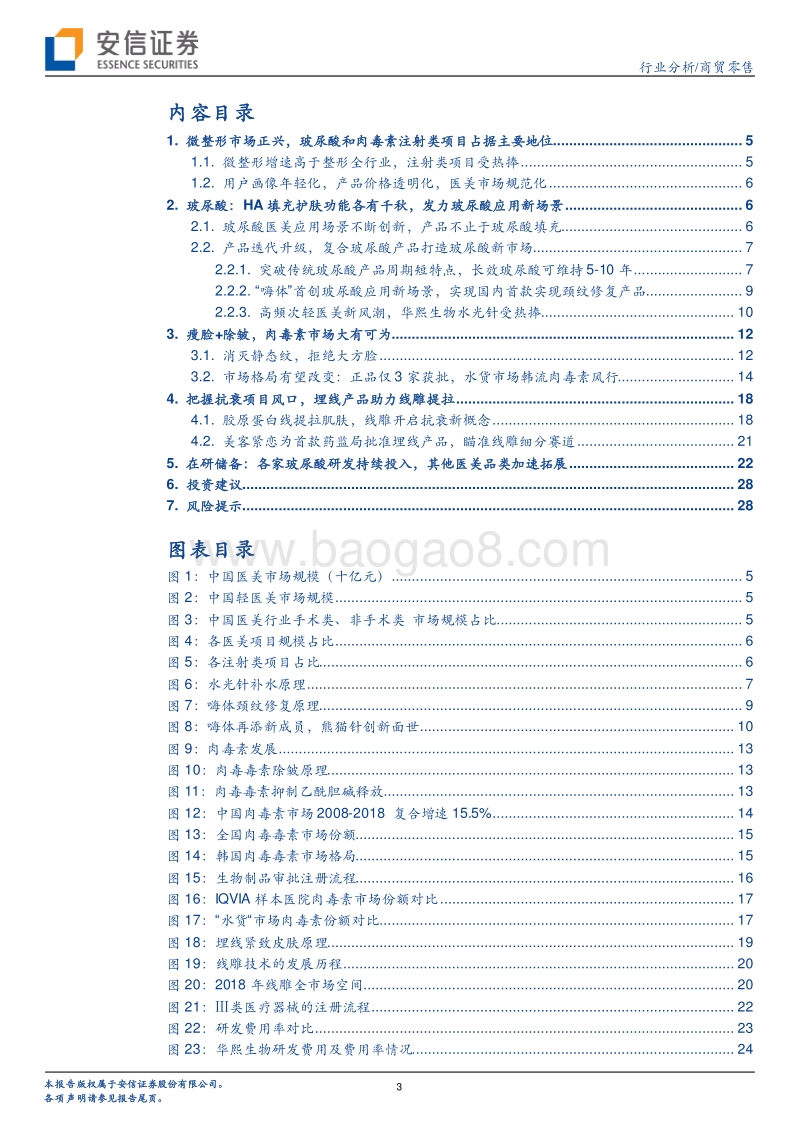 医美产业链深度剖析之三：微整正当时，聚焦玻尿酸+肉毒素+线雕.pdf_第3页