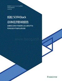 蚂蚁SOFAStack总体经济影响报告.pdf