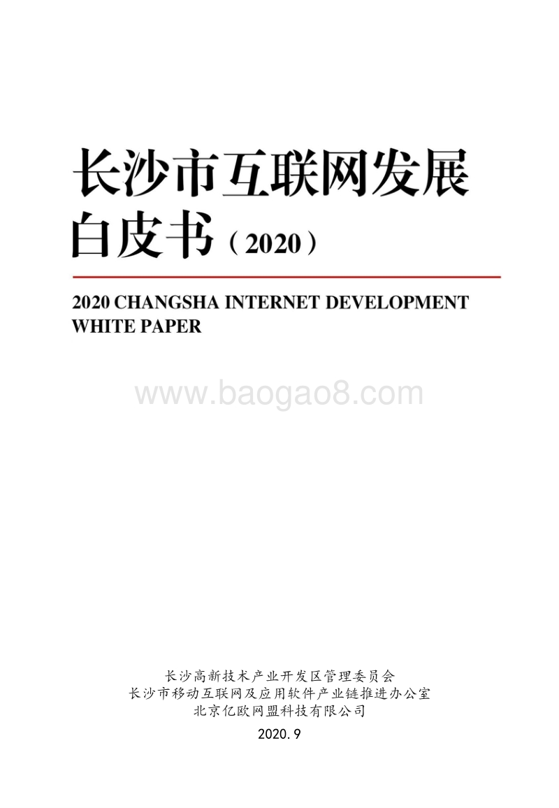 2020长沙互联网发展白皮书.pdf_第1页
