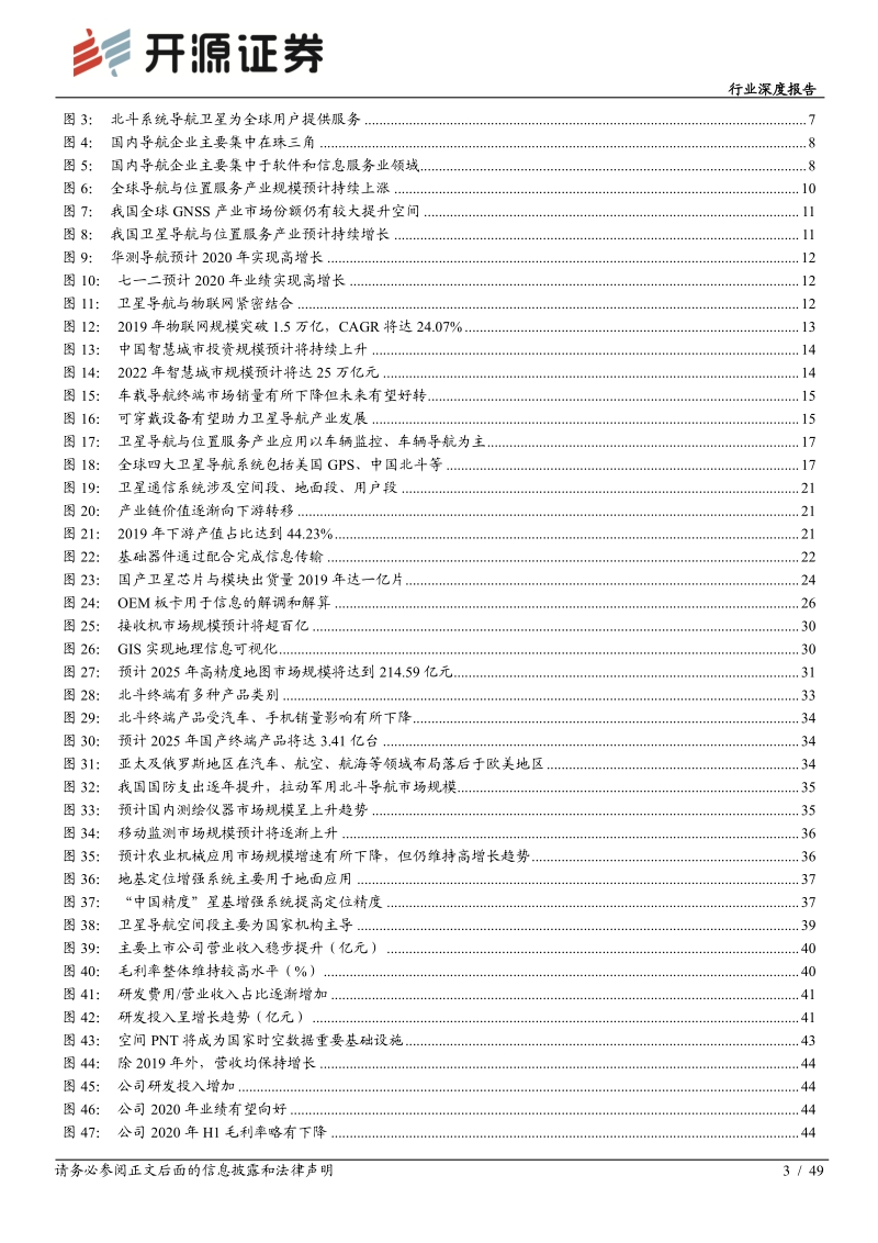 通信行业深度报告：北斗导航跻身头部序列，产业链自主可控空间广阔.pdf_第3页
