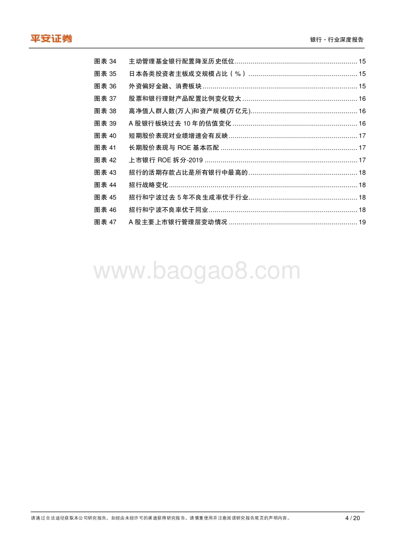 银行估值研究专题：分化格局加剧，龙头溢价持续.pdf_第4页