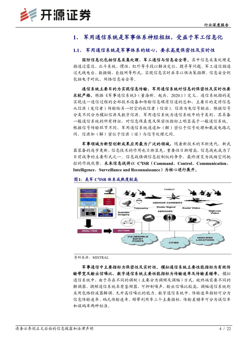通信行业深度报告：军工通信“十四五”升级，高壁垒铸造先发优势.pdf_第4页