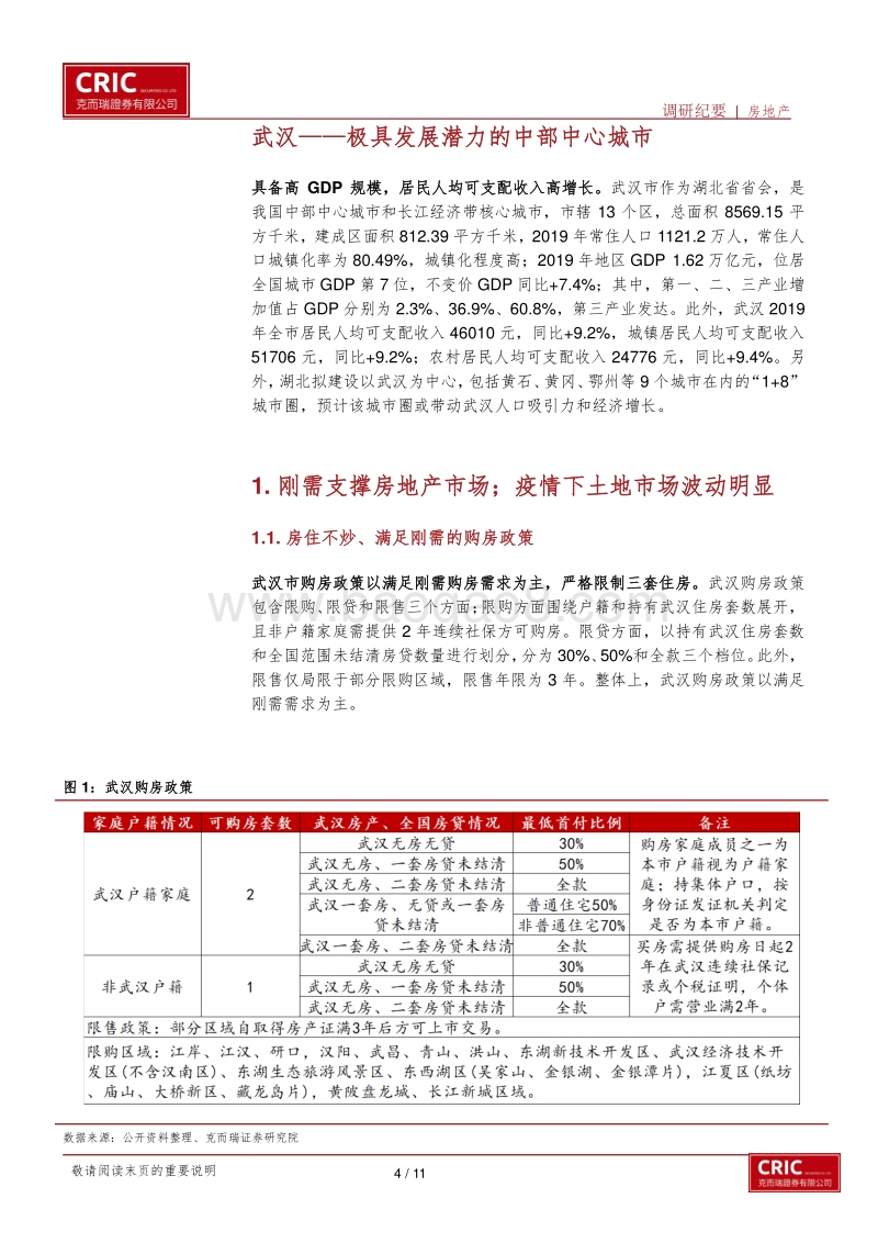 二线城市房地产草根调研纪要——武汉.pdf_第4页