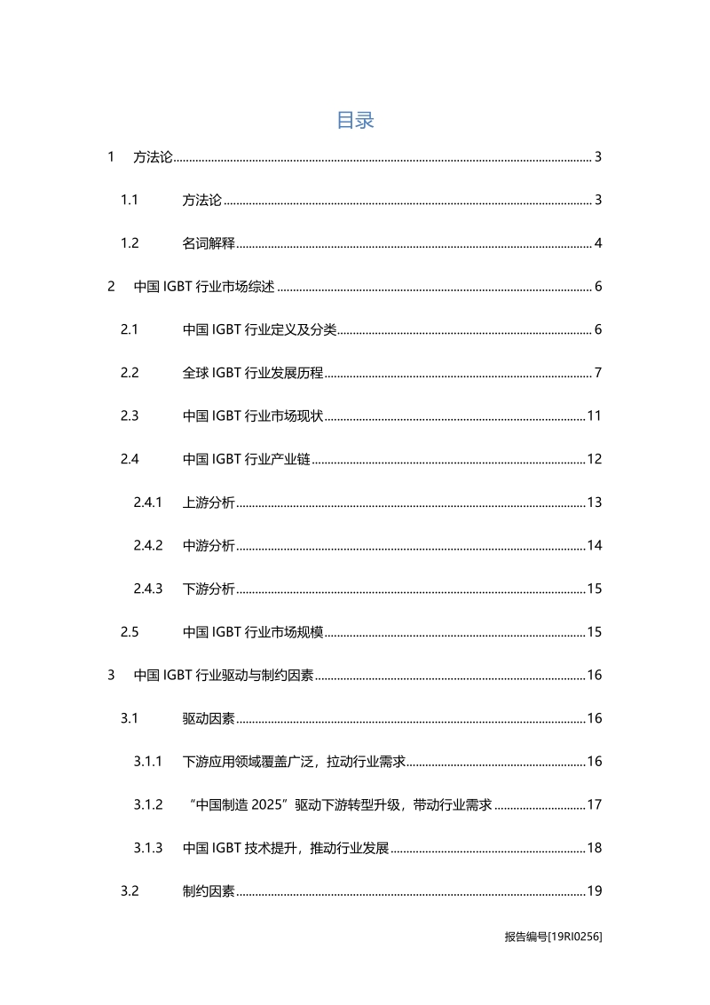 2019年中国绝缘栅双极型晶体管（IGBT）行业研究报告.pdf_第2页