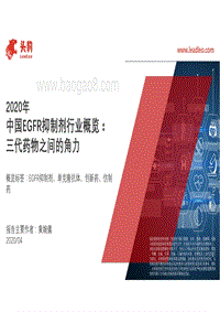 2020年中国EGFR抑制剂行业概览.pdf